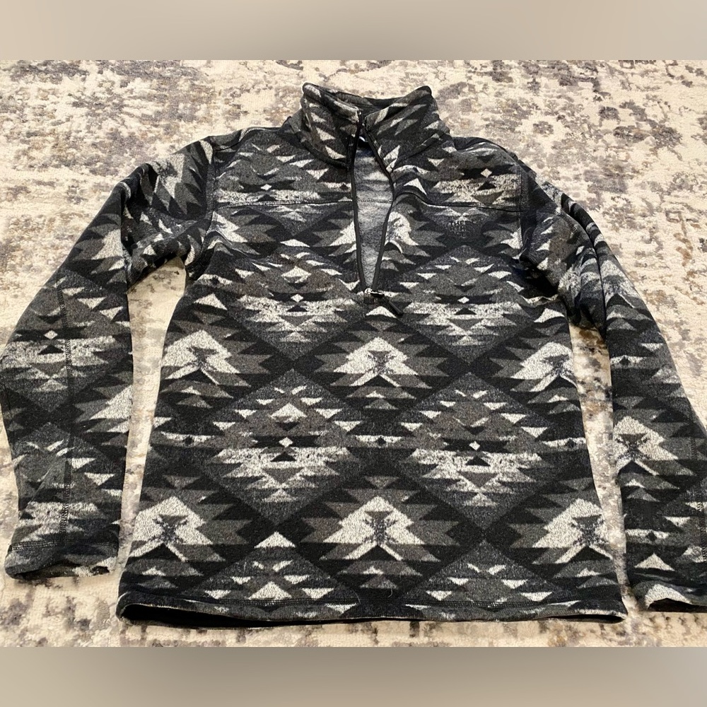 North Face Aztec Pullover Sweater